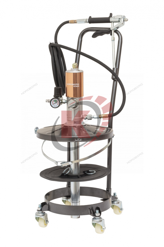 Солидолонагнетатель пневмат. 20кг для бочек (NO5025) Nordberg