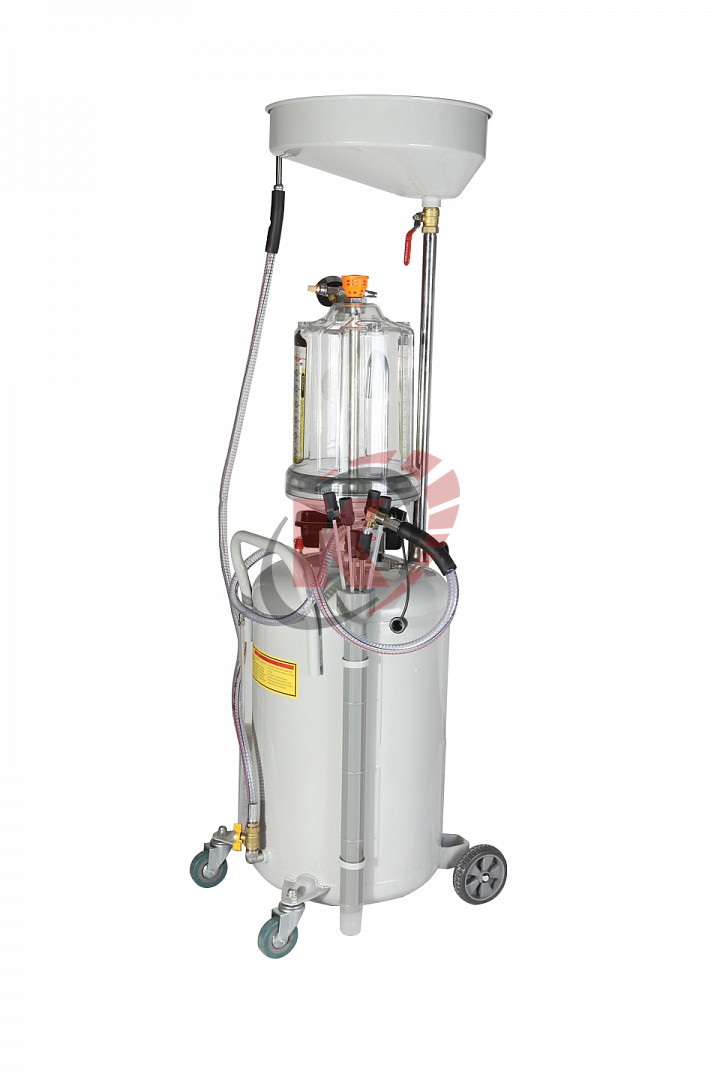 Установка для слива масла 80л с колбой и щупами (036015-80) Garwin