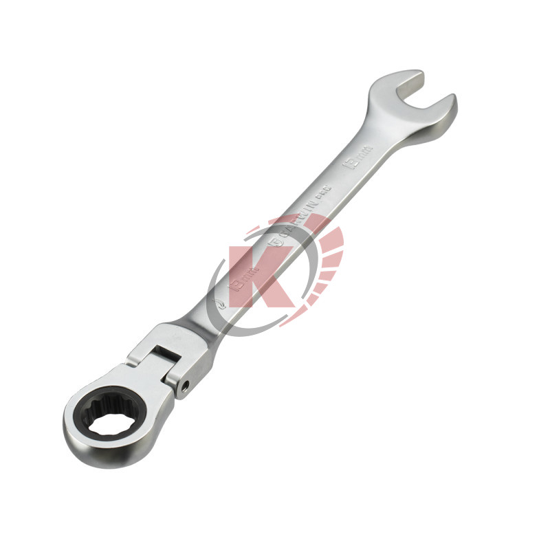 Ключ гаечный комбинир. 13х13 трещоточный шарнирный (602135-13) Garwin
