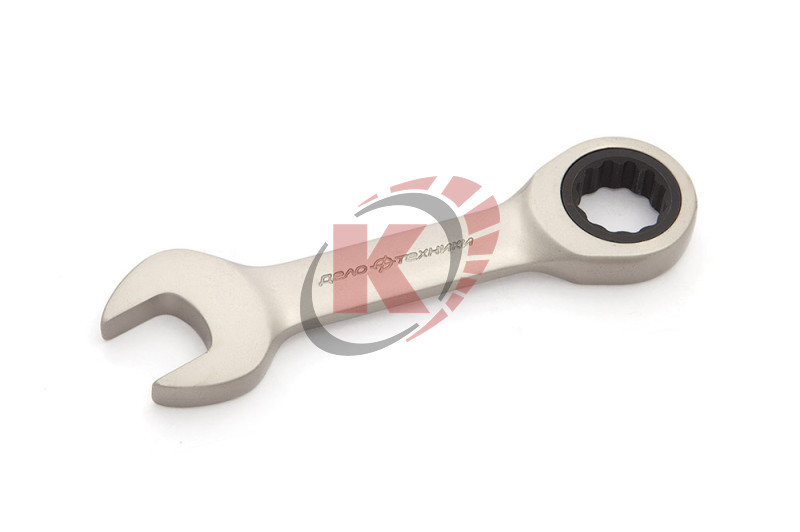 Ключ гаечный комбинир. 15х15 трещоточный короткий (515615) ДТ