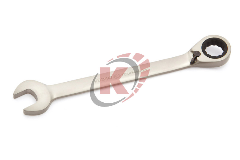 Ключ гаечный комбинир. 17х17 трещоточный с переключателем (515217) ДТ