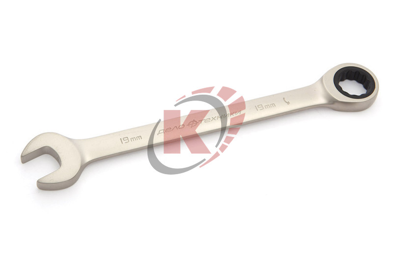 Ключ гаечный комбинир. 19х19 трещоточный (515019) ДТ
