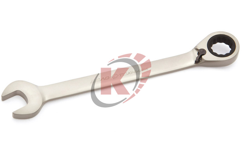 Ключ гаечный комбинир. 22х22 трещоточный с переключателем (515222) ДТ