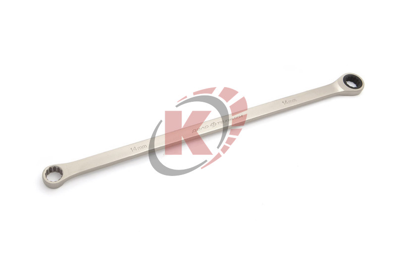 Ключ накидной трещоточный удлиненный 14 мм (524014) ДТ