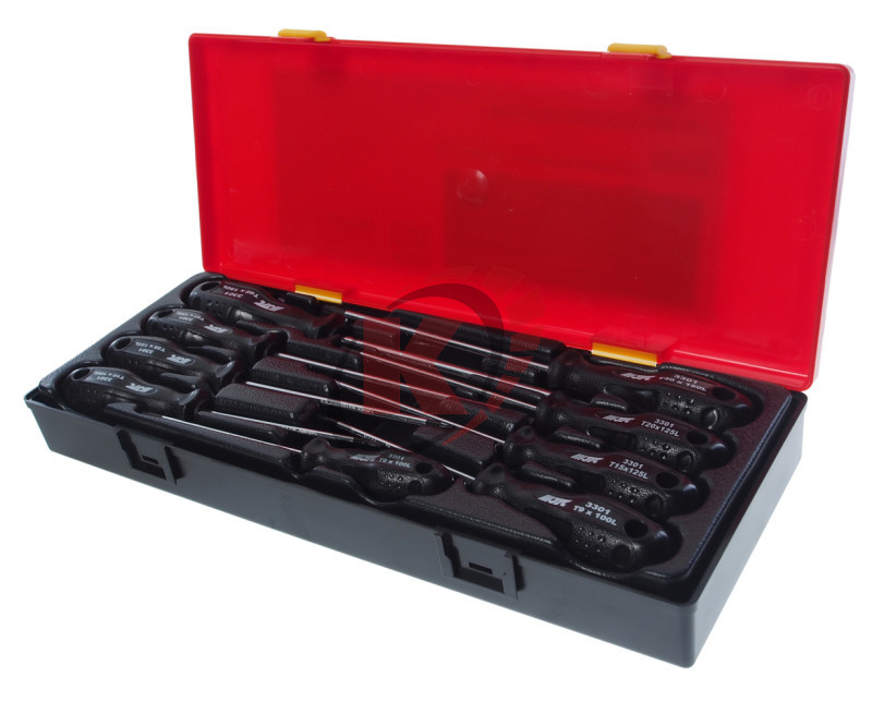 Набор отверток TORX T8-T40 в кейсе 9шт (JTC-K7091)