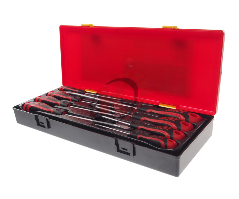 Набор отверток силовых 8 предметов; SL-6 шт., PH-2 шт. ст. арт. (JTC-K7086)