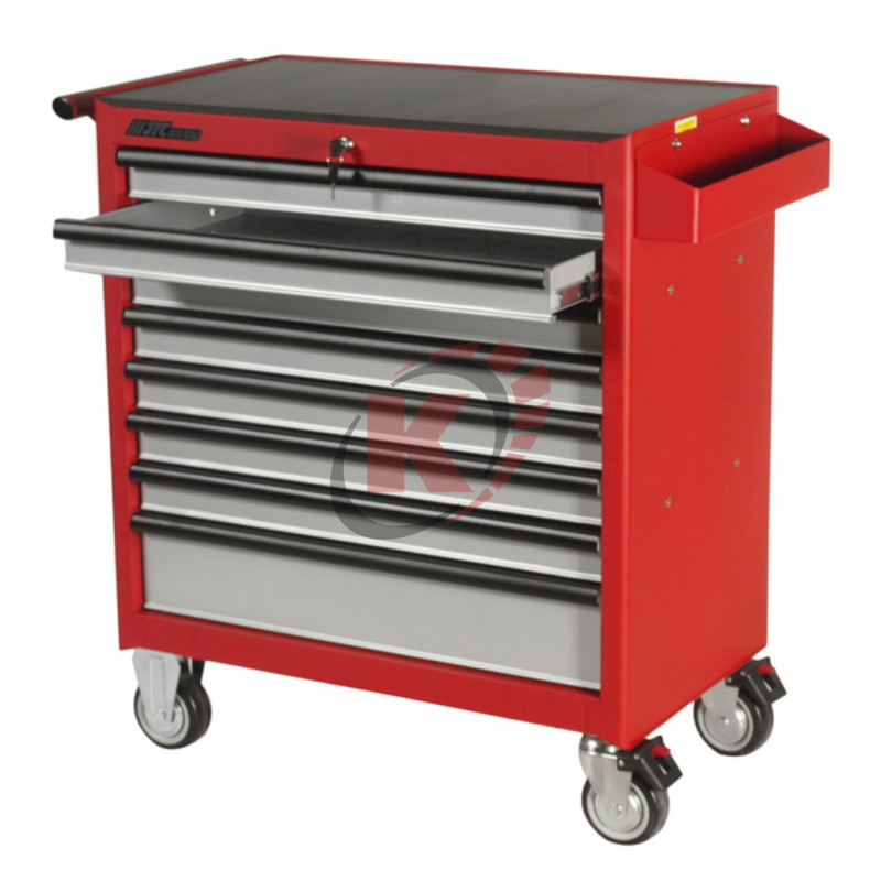 Тележка инструментальная 8 полок с набором инструментов 496пр. (JTC-5641+496)