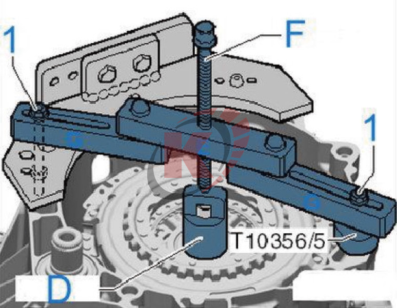 Приспособление для снятия,установки сцепления (ATC-0006) Licota
