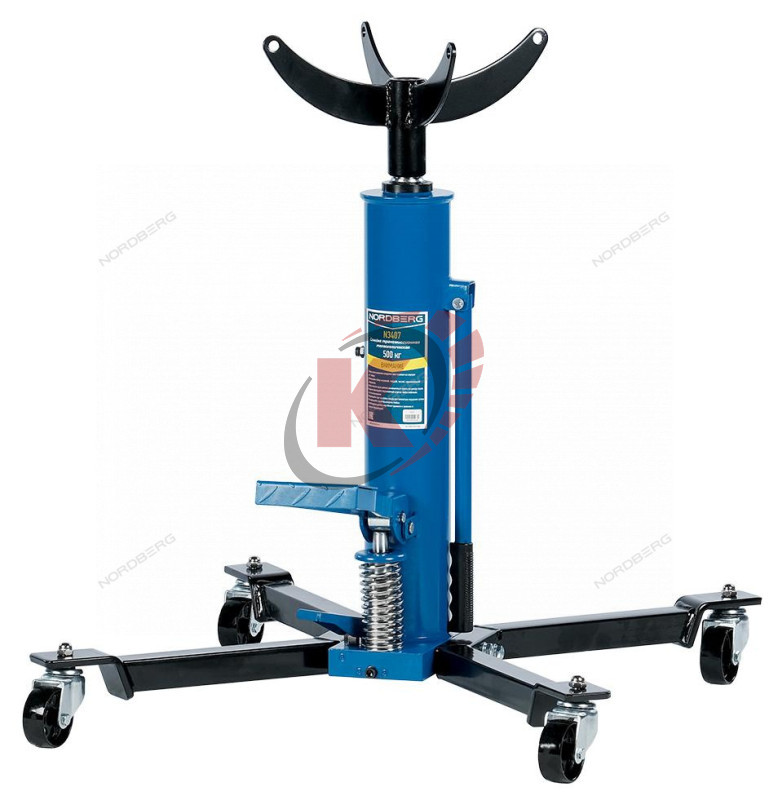 Стойка трансмиссионная гидравлическая 0,5т телескоп H=929мм (N3407) Nordberg