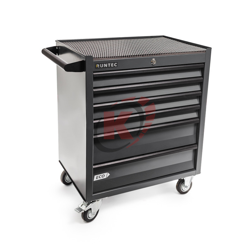 Тележка инструментальная 6 полок серая (RTEC-6G) ECO Runtec