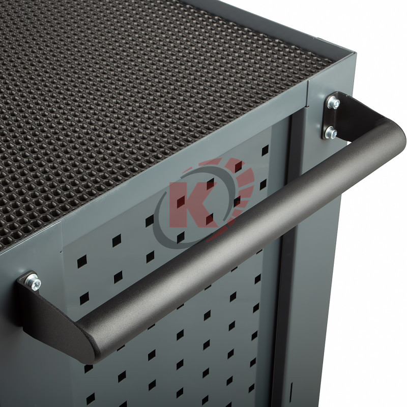 Тележка инструментальная 7 полок (RTSTD-7G) Standart серая Runtec