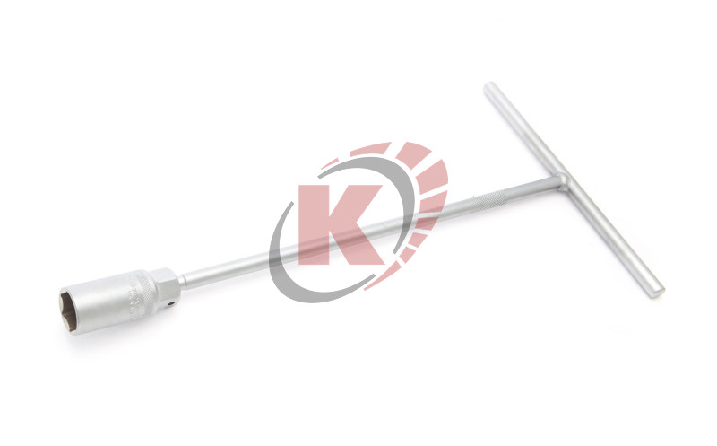 Ключ свечной шарнирный с резиновой вставкой 21×350 мм (547421) ДТ