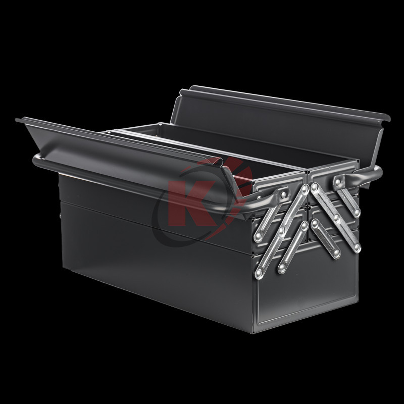 Ящик для инструмента метал. 430х200х200мм 5 отделений (RT-TB4305) Runtec