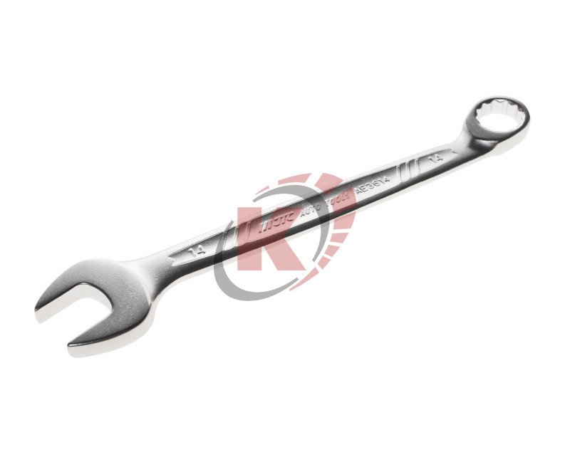 Ключ гаечный комбинир. 14х14 L=180мм увеличенный угол (JTC-AE3614)