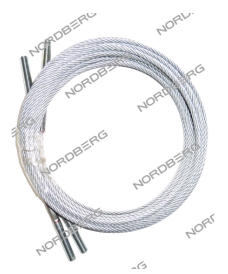 Трос для подъемника N4120H, N4120HE (2 шт / комплект) 01-00004502 Nordberg