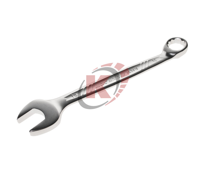 Ключ гаечный комбинир. 19х19 L=223мм увеличенный угол (JTC-AE3619)