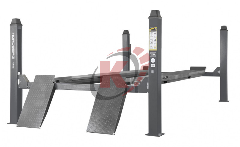 Подъемник четырехстоечный 5т, без траверсы 4450J_EG Nordberg