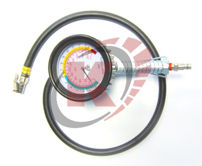 Пистолет для подкачки шин с манометром 15 bar (PAP-D031-35) Licota