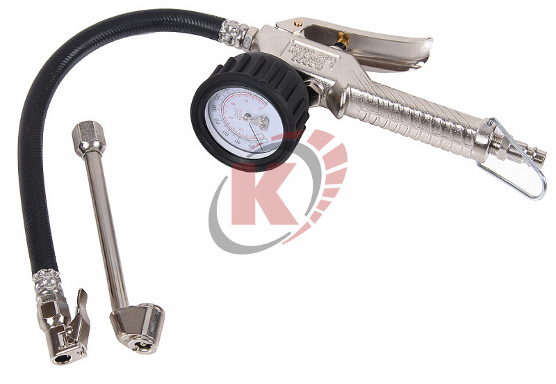 Пистолет для подкачки шин с манометром 15 bar (PAP-D031) Licota