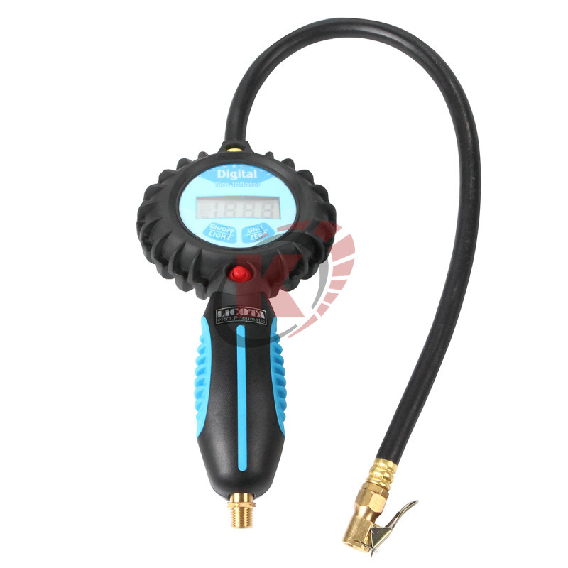 Пистолет для подкачки шин с цифровым манометром 11 bar (PAP-D066) Licota