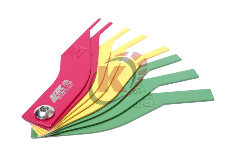 Набор щупов для измерения толщины колодок дисковых тормозов 2-12 мм (JTC-1335)