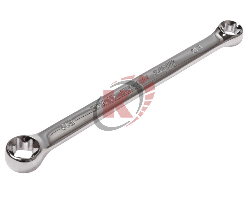 Ключ накидной прямой TORX E10xE12 L=141мм (JTC-EF1012)