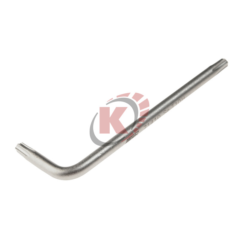 Ключ TORX Г-образный с отверстием T10H (JTC-71410)