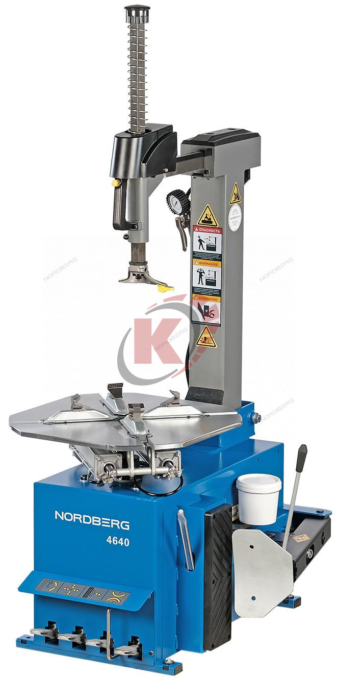 Станок шиномонтажный (4640(B)) 380V автомат 2-х скоростной , синий Nordberg