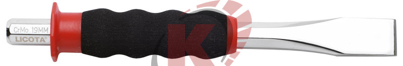 Зубило слесарное CrMo 210х22мм с гофрированной ручкой (APH-2422) Licota