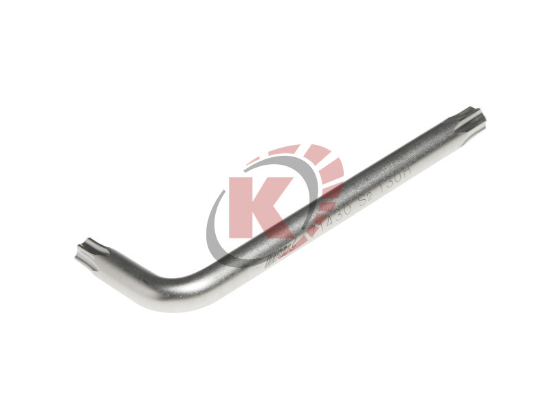 Ключ TORX Г-образный с отверстием T30H (JTC-71430)