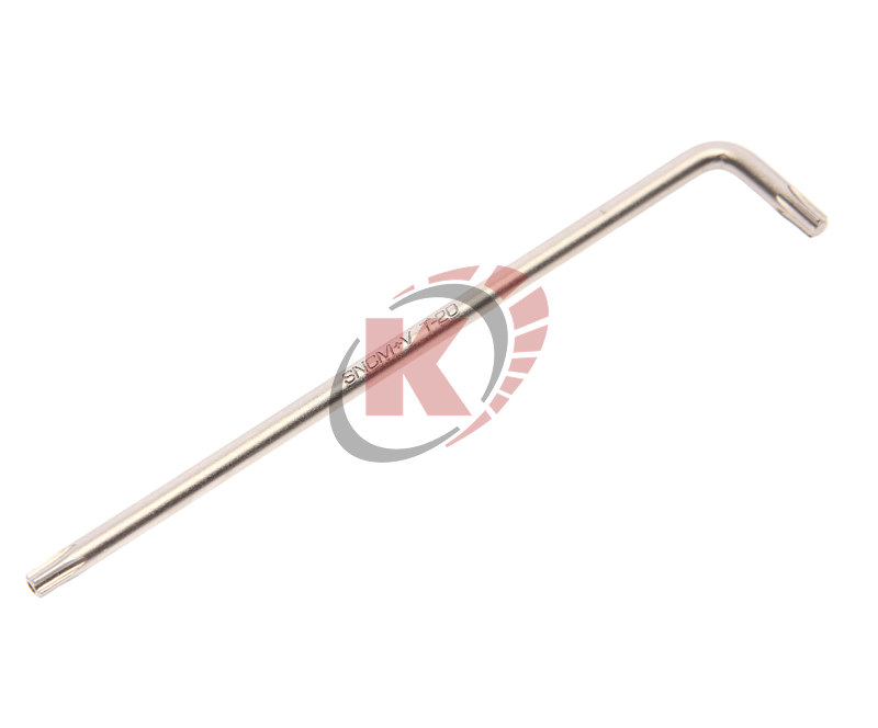 Ключ TORX Г-образный удлиненный T20H, длина 112мм  (JTC-73420)