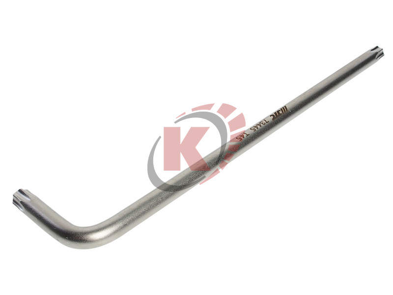 Ключ TORX Г-образный удлиненный T45H, длина 200мм  (JTC-73445)