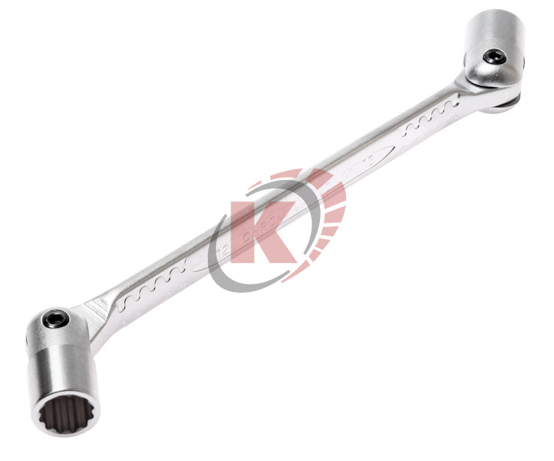 Ключ торцевой шарнирный 12х13мм L=220мм (JTC-3936)