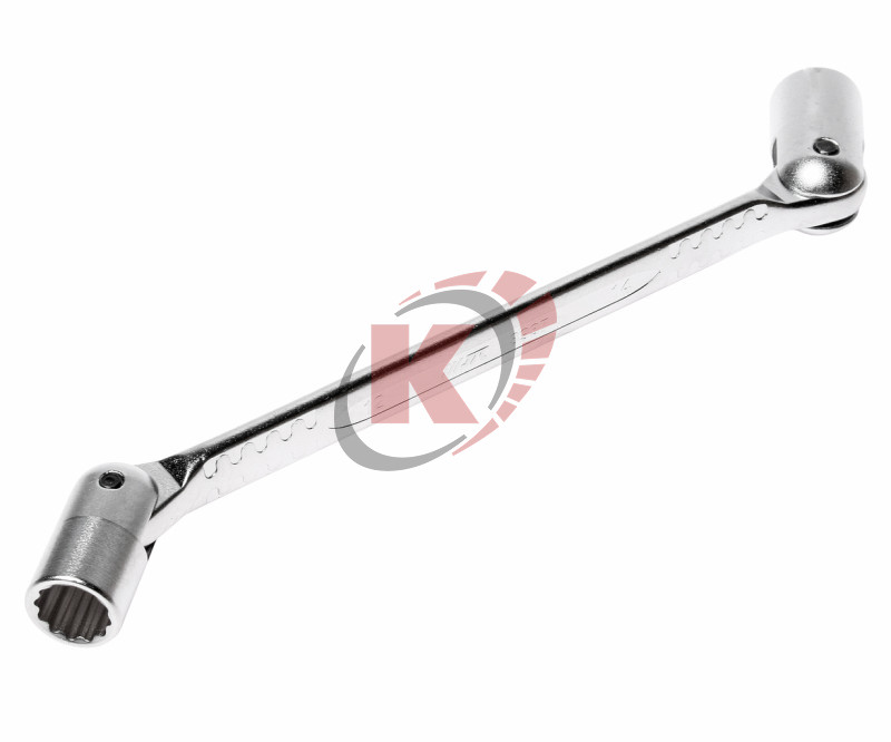 Ключ торцевой шарнирный 12х14мм L=222мм (JTC-3937)