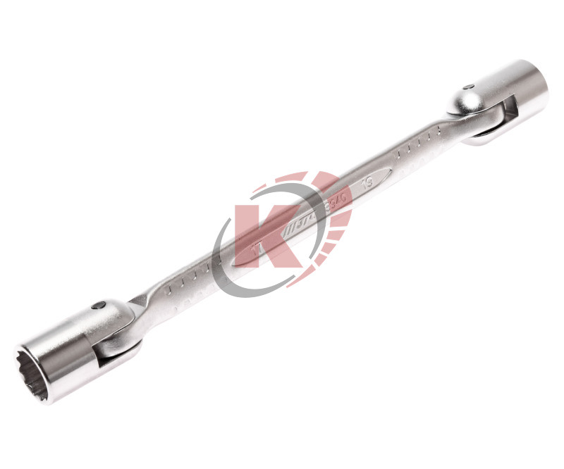 Ключ торцевой шарнирный 17х19мм L=260мм (JTC-3940)