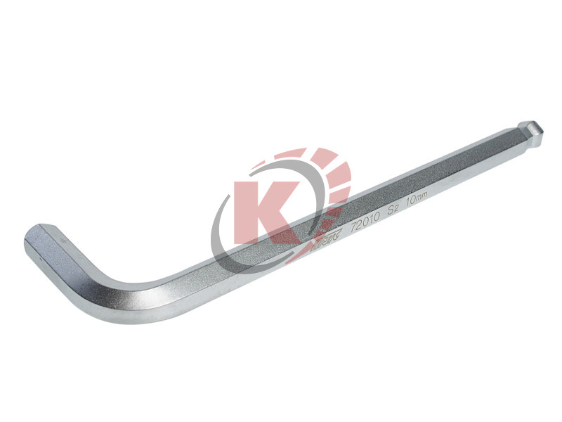 Ключ шестигранный Г-образный с шаром H10 L=170мм (JTC-72010)