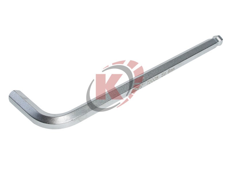 Ключ шестигранный Г-образный с шаром H8 L=150мм (JTC-72008)