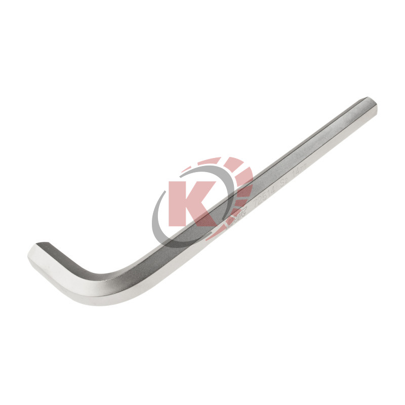 Ключ шестигранный Г-образный удлиненный H14 L=215мм (JTC-72514)