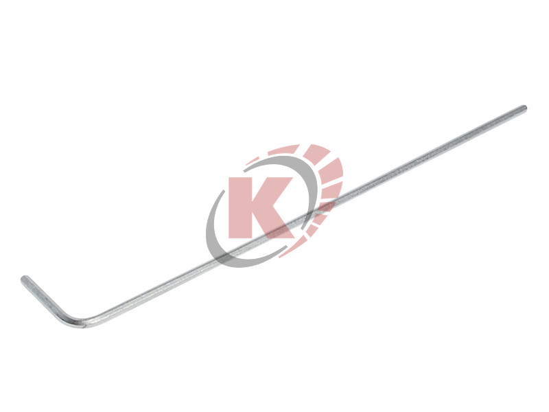 Ключ шестигранный Г-образный экстрадлинный H1.27 L=80мм (JTC-7350127)