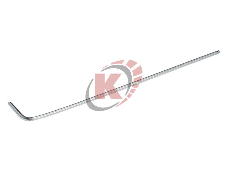 Ключ шестигранный Г-образный экстрадлинный с шаром H1.27 L=80мм (JTC-7300127)