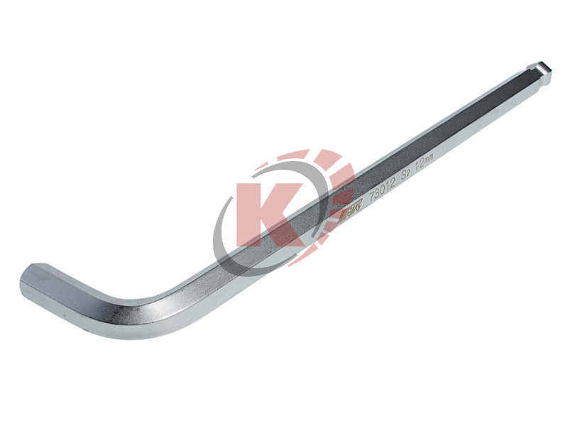 Ключ шестигранный Г-образный экстрадлинный с шаром H12 L=250мм (JTC-73012)