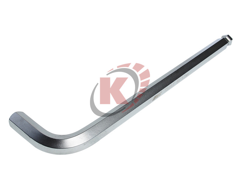 Ключ шестигранный Г-образный экстрадлинный с шаром H17 L=320мм (JTC-73017)