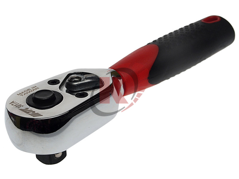 Трещотка 3/8" 45-зубцовая с резиновой рукояткой L=120мм (JTC-3017A)