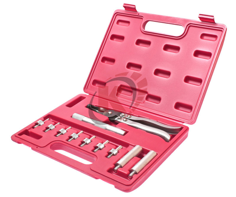 Набор для снятия и установки сальников клапанов в кейсе (JTC-1717)