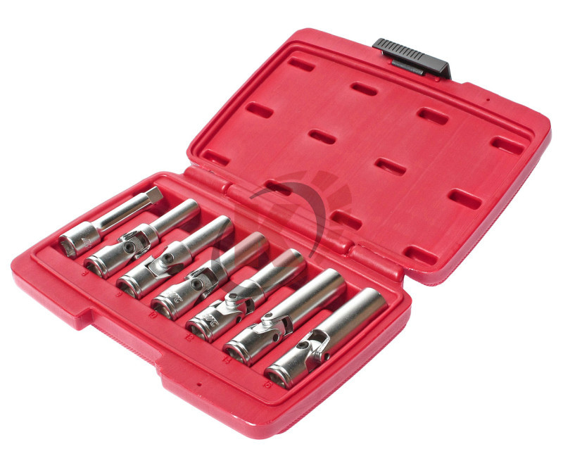 Набор съемников свечей накаливания для дизельных двигателей 3/8" 8-16мм, 7 предметов (JTC-4737)