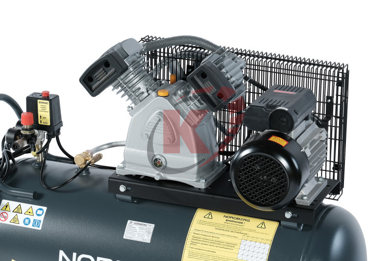 Компрессор поршн. automotive(NCP100/420A) 100 л./420 л/мин, 220В Nordberg
