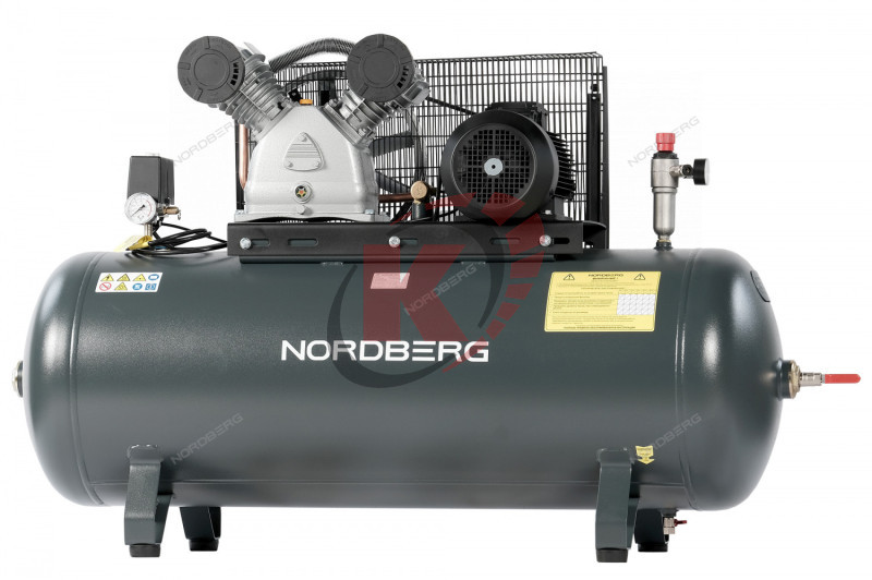Компрессор поршневой 380В, ресив 270л, 880л/мин (NCP300/880) Nordberg