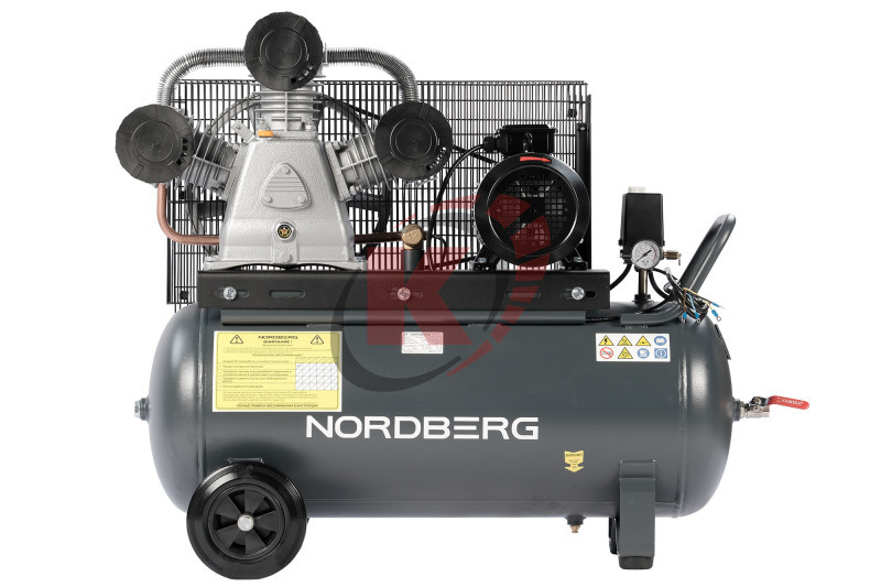 Компрессор поршневой AUTOMOTIVE (NCP100/950) 100л, 950л/мин, 380В Nordberg