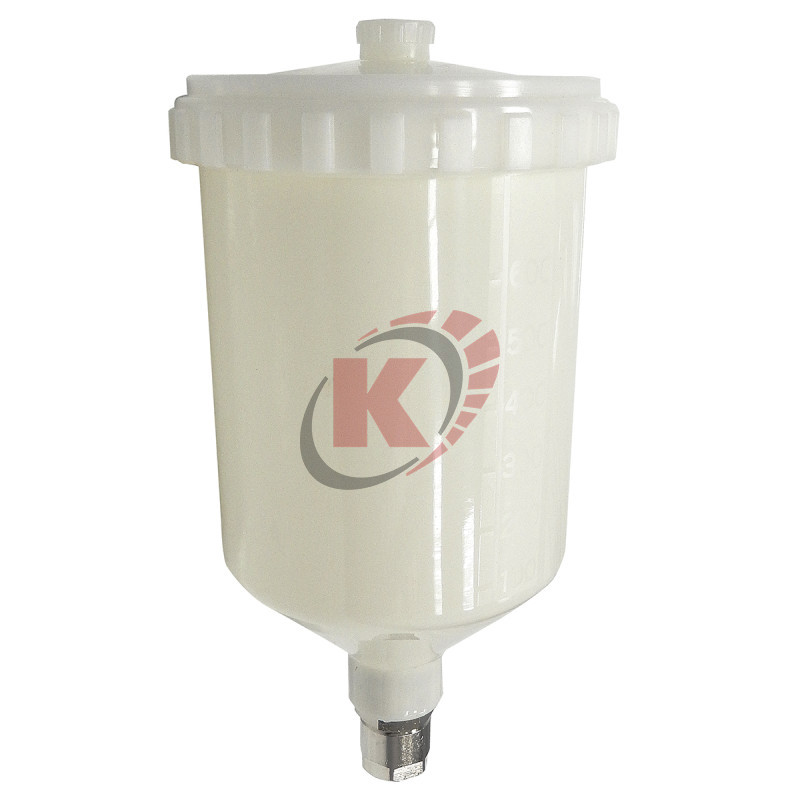 Бачок пластмассовый 600мл на краскопульт PAB-30002 (PAB-30002-CUP6) Licota