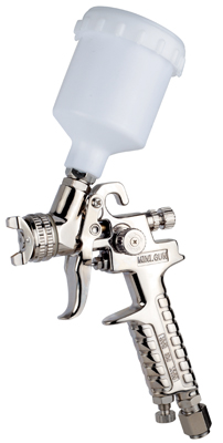 Краскопульт пневм. верх. бачок V=125мл, d=0,8мм, 1,0-2,5бар (PAB-30002) Licota